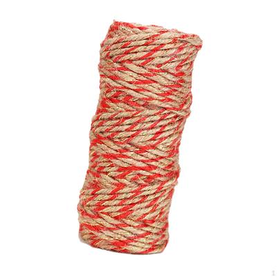 25M Linen String Multipurpose Art Artworks Sturdy Gift Box Decor Easy Carrying Braided Rope Tag