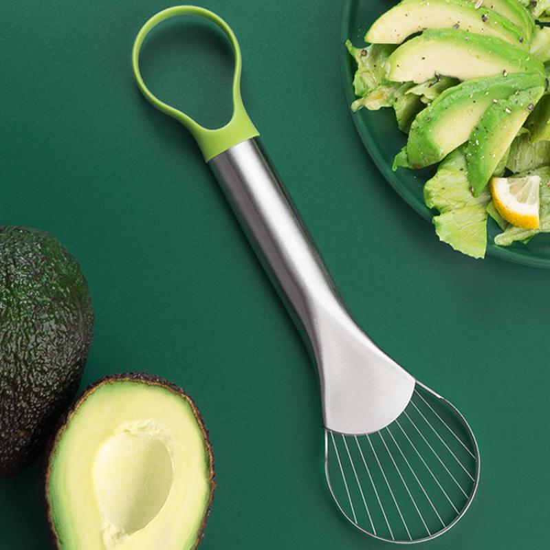 Avocado Gadget Stainless Steel Cutter Kitchen Gadgets Fruit Cutting Artifact All for Kitchen and Home Dragon Fruit Slices