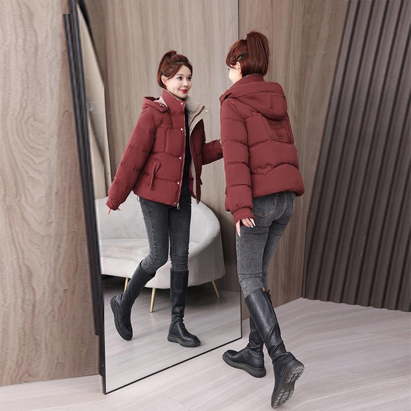Straight Hair Down Cotton Clothing Short Fashion Jacket Season 0 Cotton Clothing Loose Small Jacket