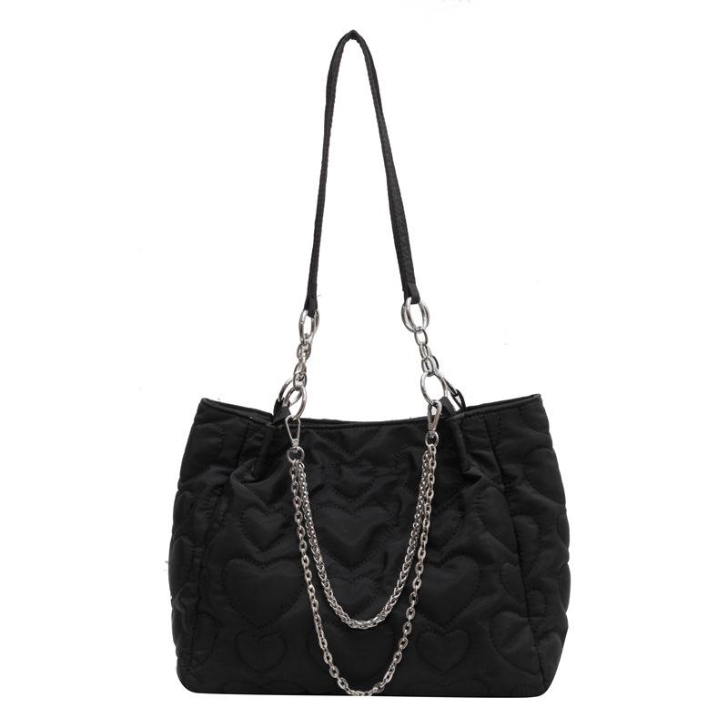 

Повседневная сумка-мессенджер для поездок на работу, новая весенняя большая сумка, женская сумка-тоут большой вместимости, модная и простая наплечная сумка чёрный