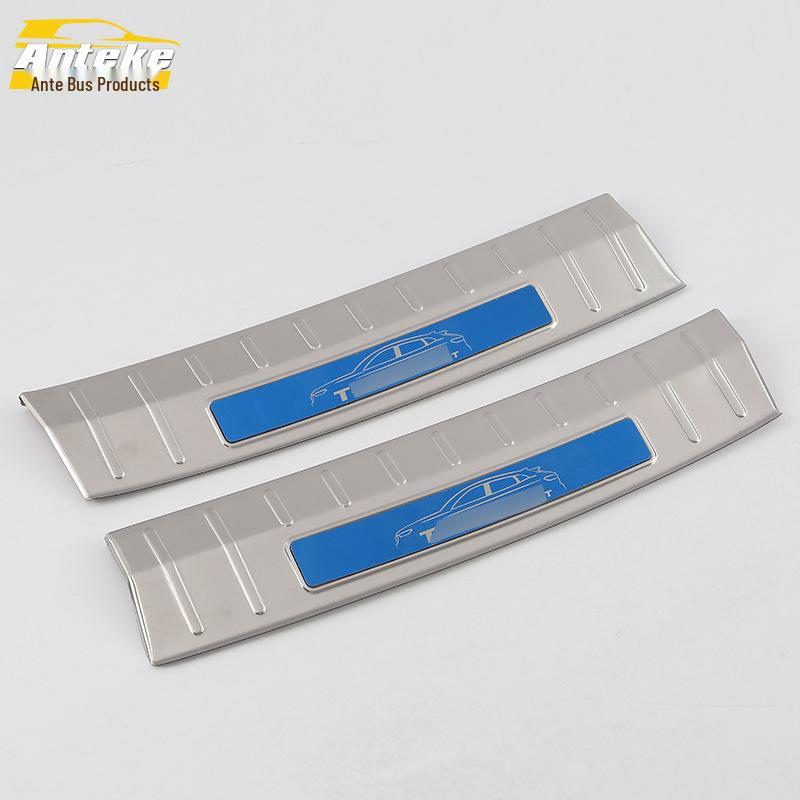 Stainless Steel Rear Guard & Trunk Protector for 2018 Tange