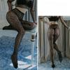 Fashion New Female Vintage Jacquard Pantyhose Retro Leopard Print Tights Sexy Lingerie Fishnet Stockings Long Socks Women Girls
