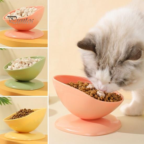 

Миска для домашних животных, устойчивая основа, защита шейного отдела позвоночника, миска для кошек, устойчивая к укусам, миска для кормления домашних животных, товары для домашних животных жёлтый