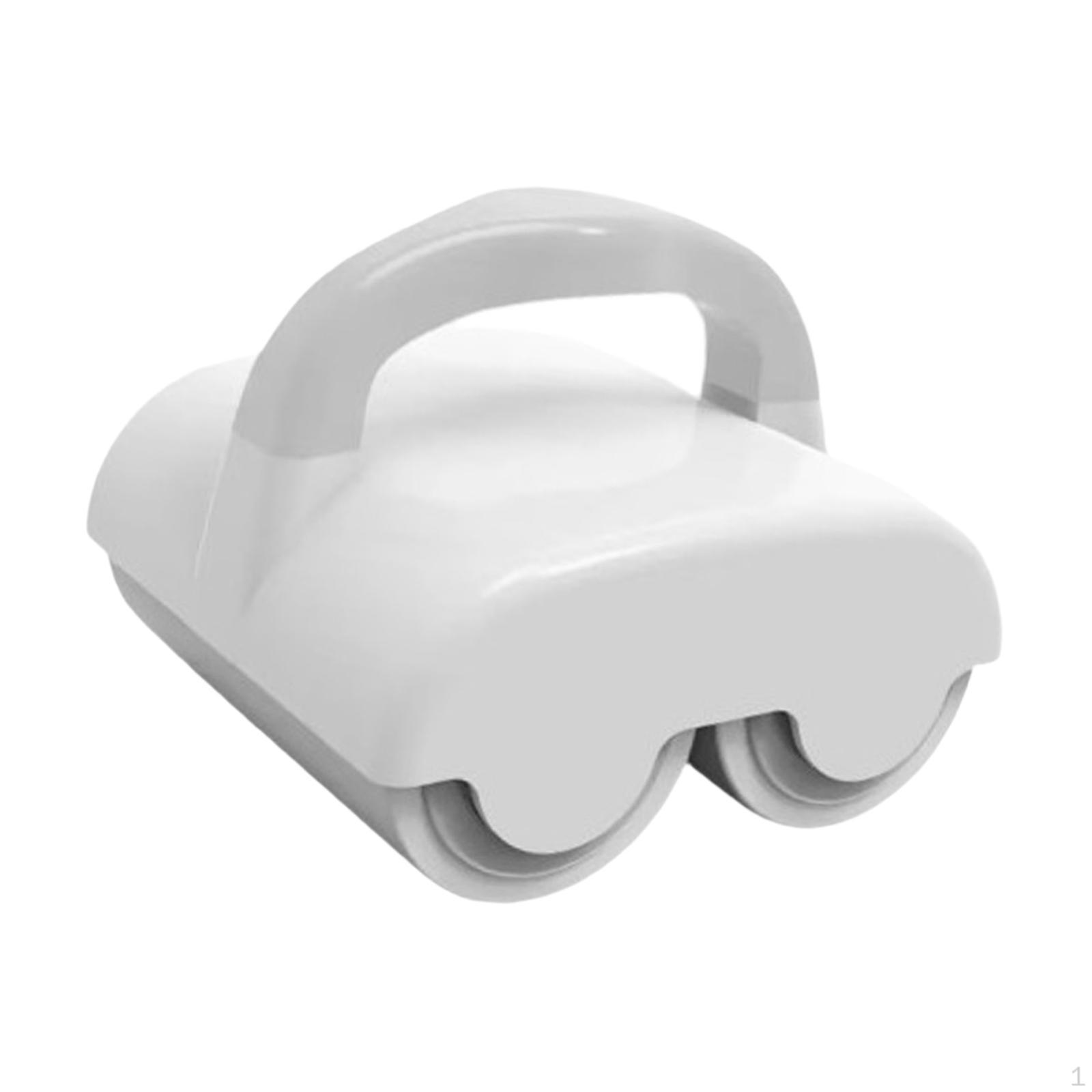 

Ролик для удаления катышков с волос, ручной ролик с двойными роликами, липкий для домашних животных белый