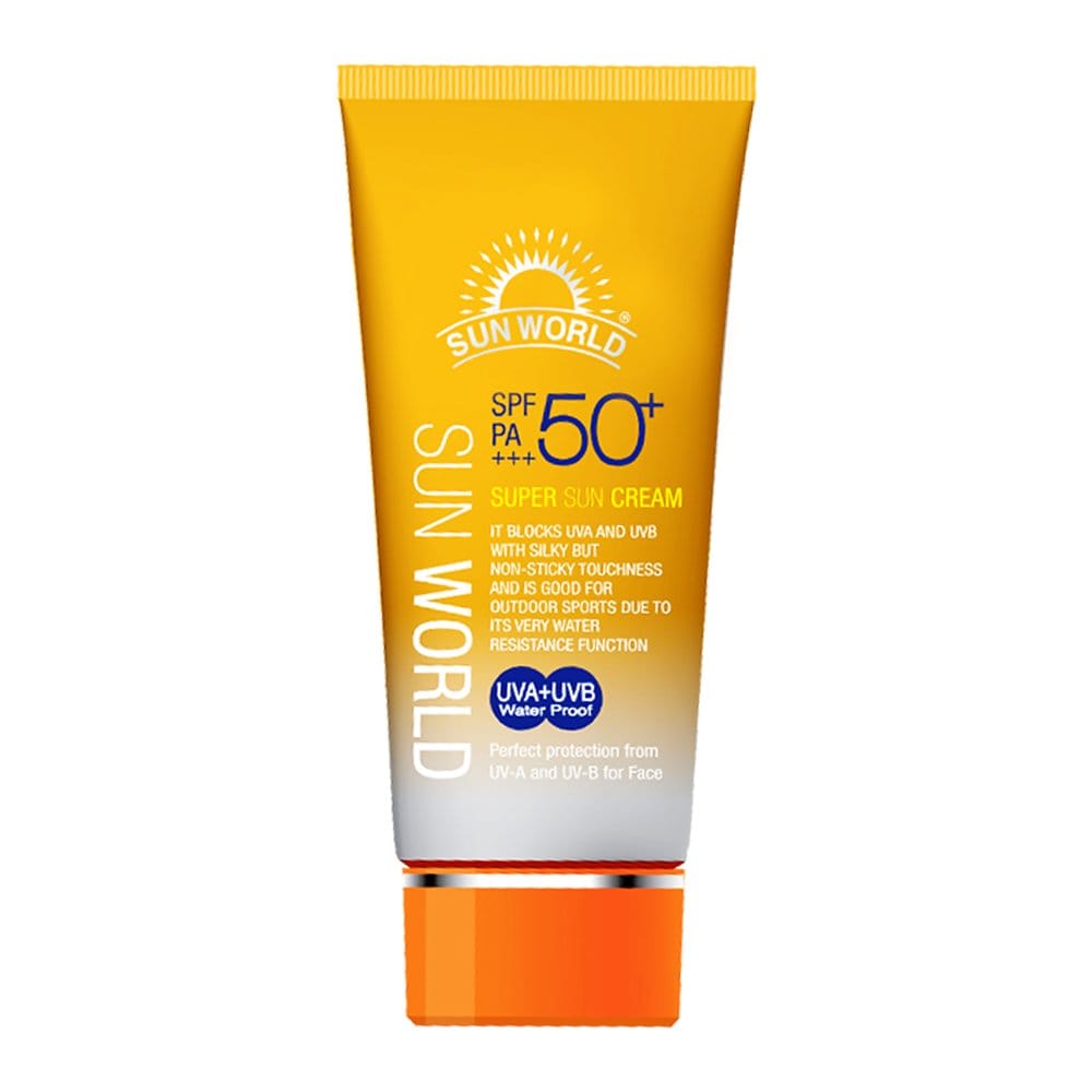 

Sun World Super Sun Cream 80 мл Водостойкий Функциональный