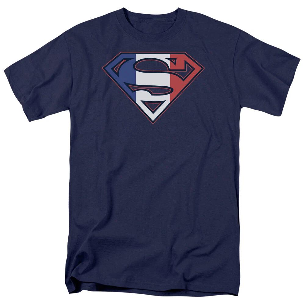 Superman  French Shield  T-Shirt - Regular or Tank - to 5X S
