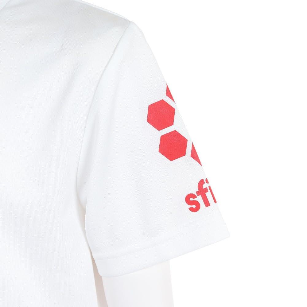 Sfida Practice Shirt (Dry T-Shirt) for Boys, SA-22122, White, 120cm