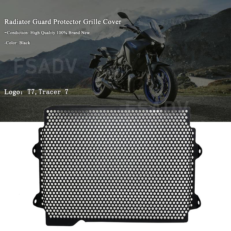 For YAMAHA TRACER 700 Tracer700 Tracer 7/GT 2016-2022 Motorcycle Radiator Guard Grill Cover Water Tank Cooler Bezel