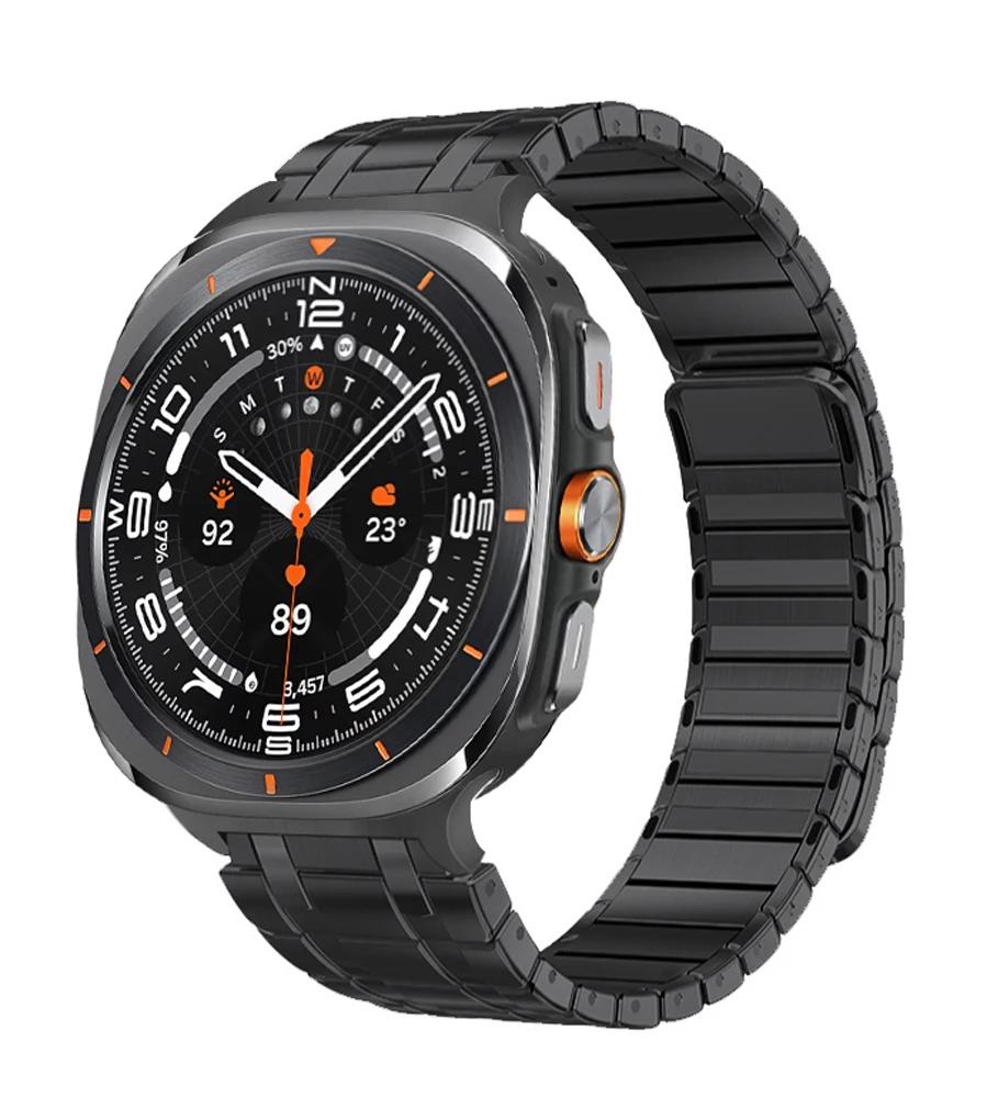 Stainless Steel Magnetic Band for Samsung Galaxy Watch Ultra 47mm Men Loop Strap Luxury Bracelet for SAMSUNG GALAXY ULTRA 47MM
