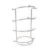 Stainless Steel Four Layer Crown Display Rack Crystal Hairband Support Holder Easy To Assemble Jewelry Storage Stand