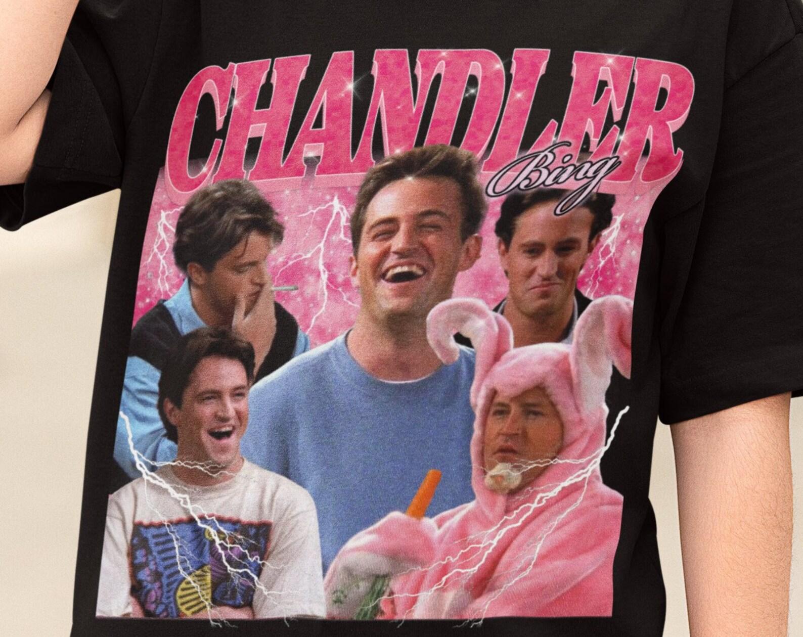 Chandler Bing Tshirt,Matthew Perry Cute Tee,Gift for man and woman Tshirt,friends tshirt,retro chandler bing tee,Unisex Tee 2XL