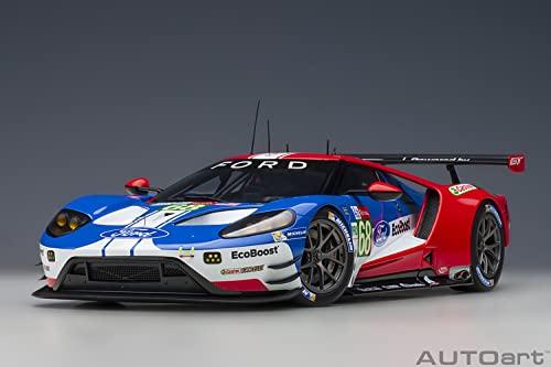 AUTOart 1/18 Scale Scale Model 81912 Ford GT 2019 #68 Le Mans 24 Hours LMGTE Pro Class Blue/White/Red