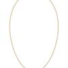 LUNNE Silver 925 Silky Round Snake Necklace #LSN66
