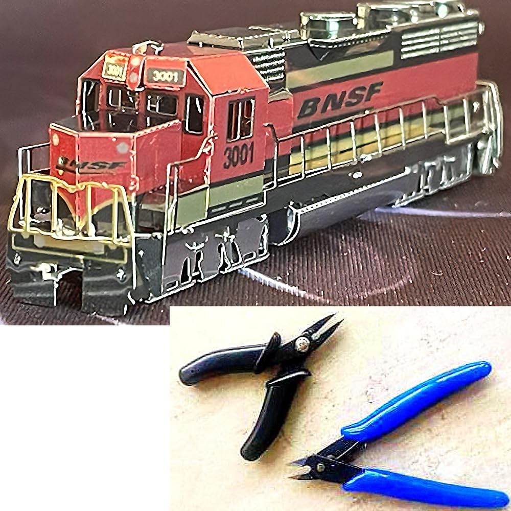 TOKIX 3D Assembly Kit, 3D Craft Kit, 5-Car Train (Tools Included)
