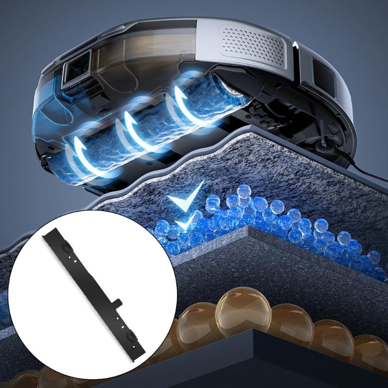 Water Scraper Replacement Vacuum Cleaner Wiper Strips Efficient Floor Cleaning Squeegee for Home and Commercial Use