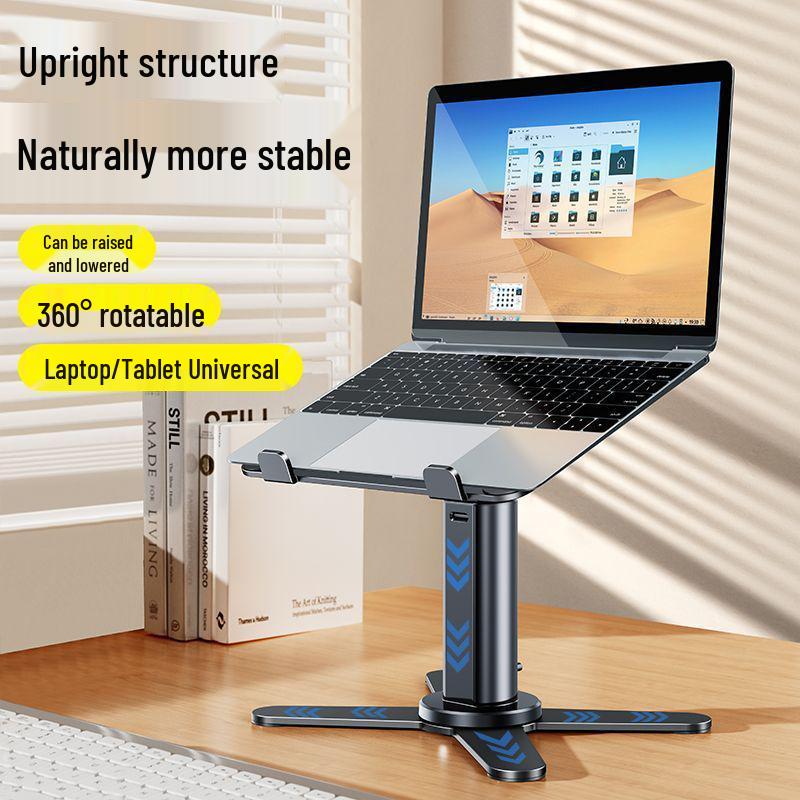 360° Rotating Adjustable Laptop Stand with Vertical Support