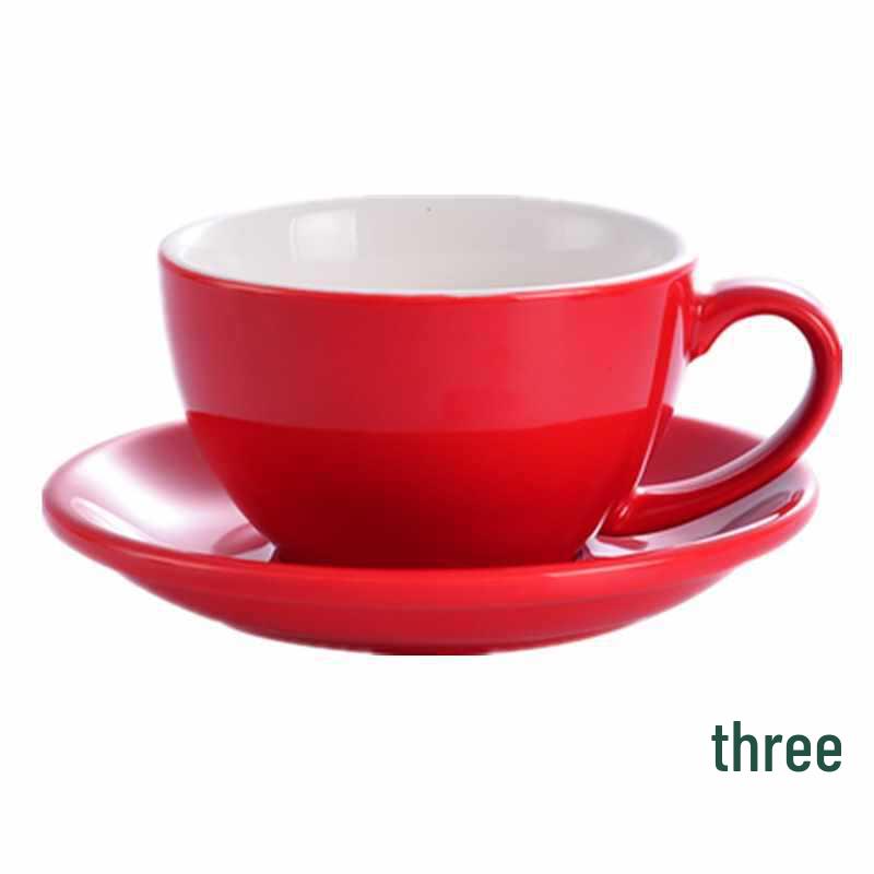 European Ceramic Coffee Set: Professional Latte Art, Cappuccino & Sawada Cups