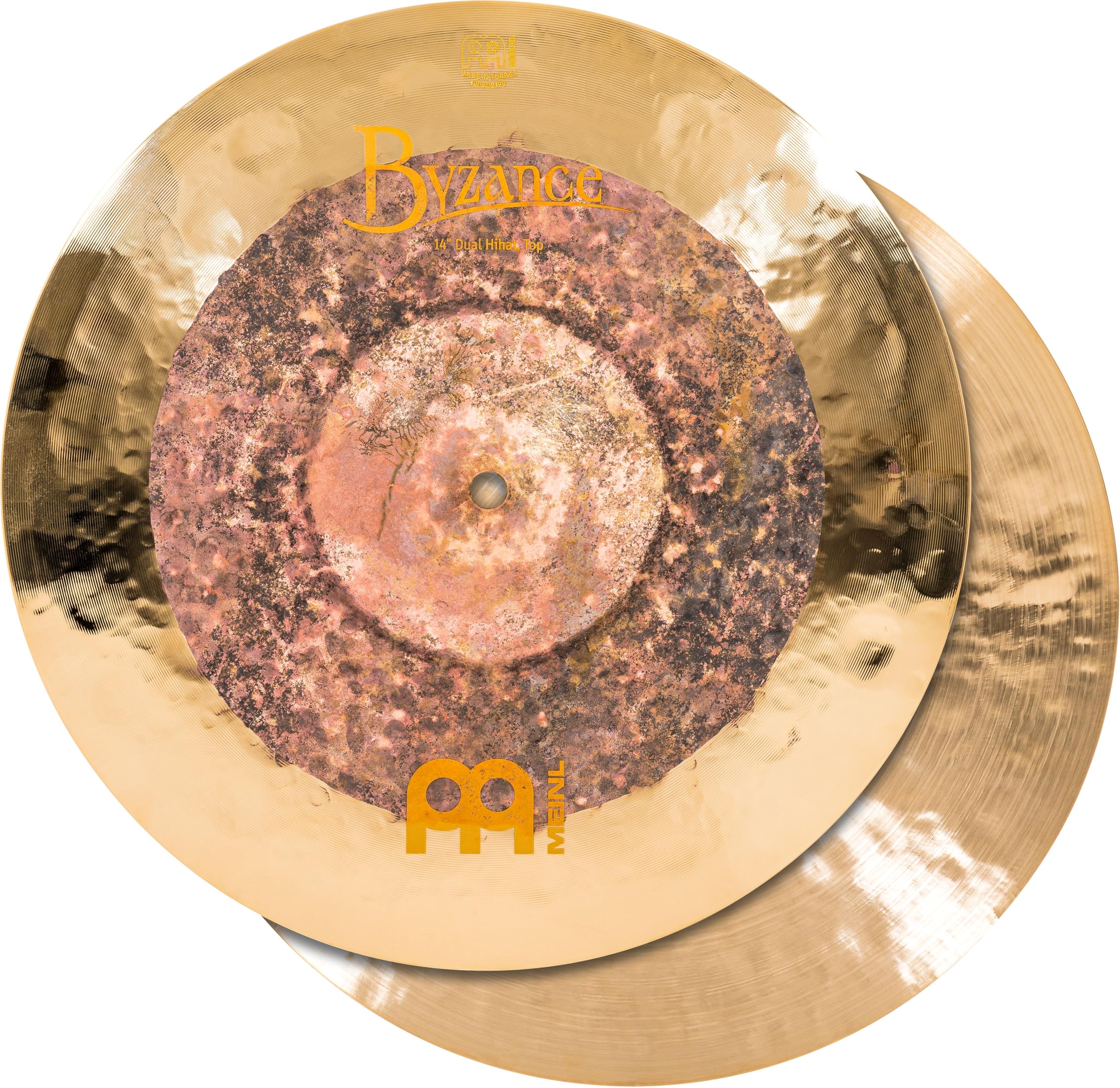 

MEINL Cymbals Byzance Dual Series Cymbals Hihat Pair B14DUH Hi-hat 14 []