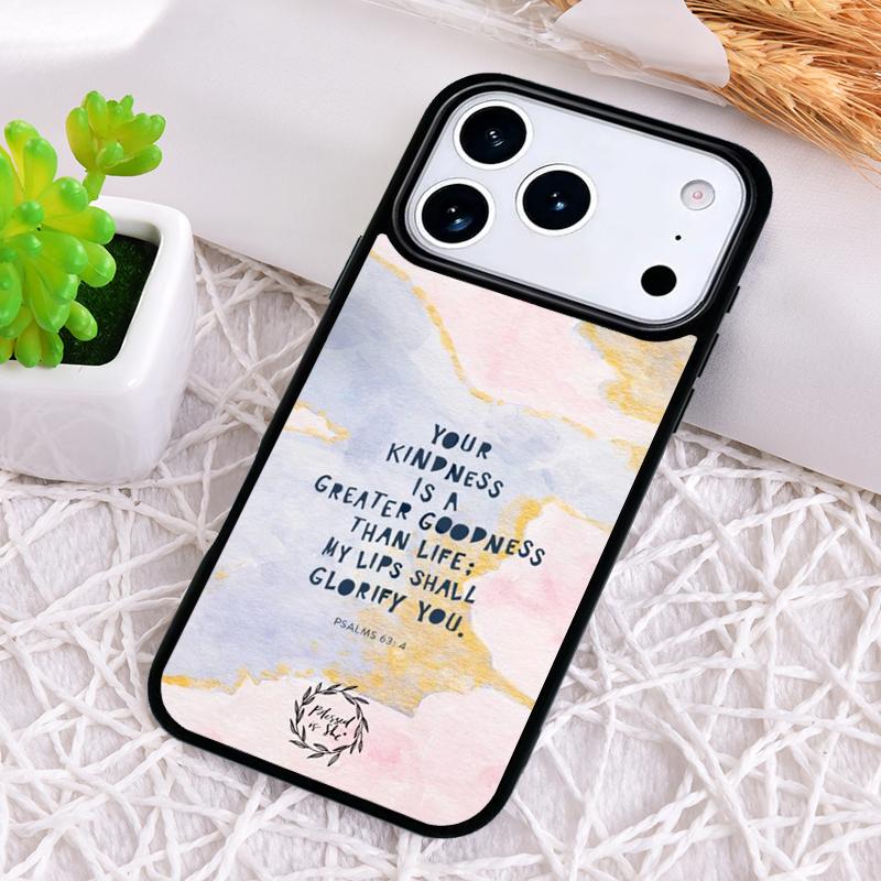Jesus God Bible Quotes Phone Case for iPhone 17 Air 16 15 11 12 14 13 Pro Max Shockproof Cover