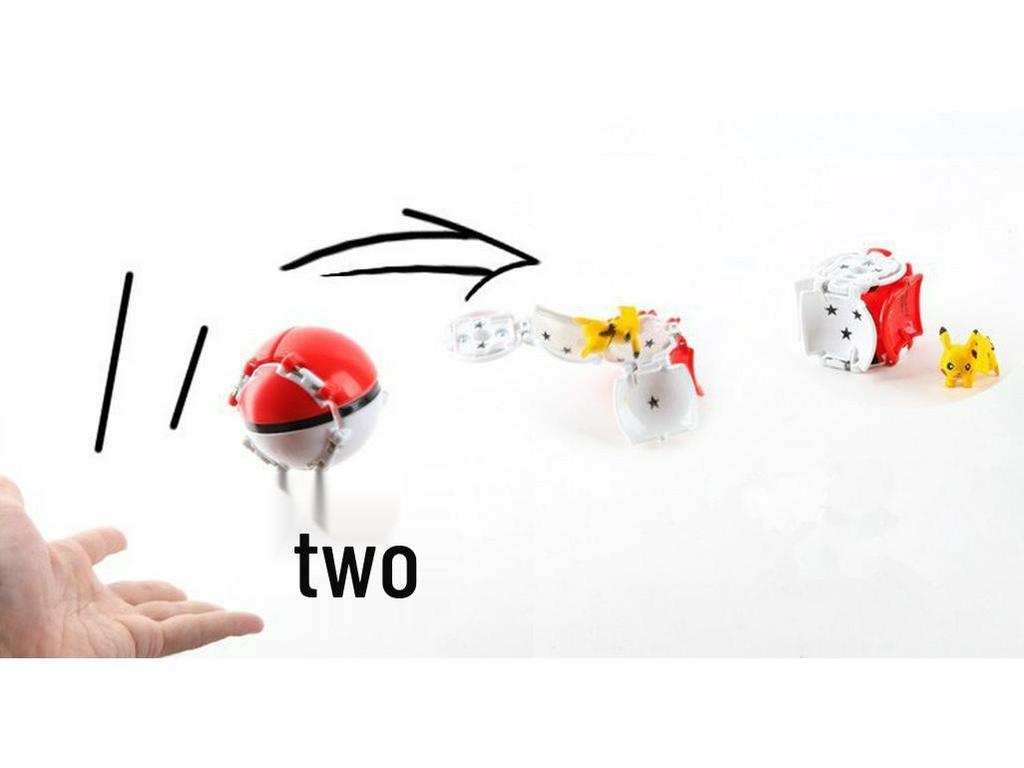 Explodierender Pokéball Verwandlungsspielzeug