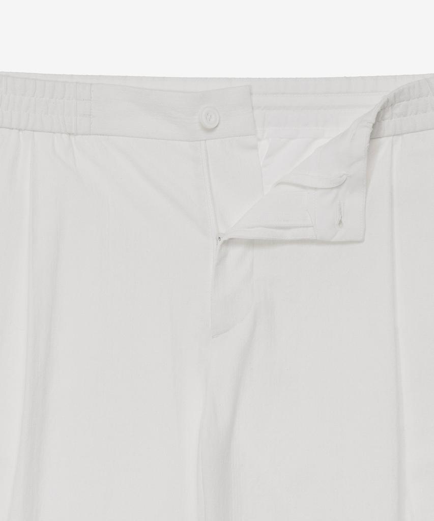 MINDBRIDGE Relaxed Fit Linen-Like Full Elastic Waist Pants