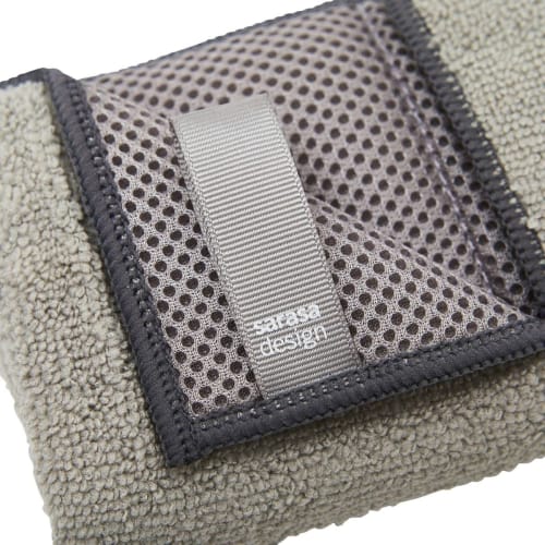 Dish draining mat, absorbent, washable | b2c Microfiber Multi-Cloth (Charcoal Gray)