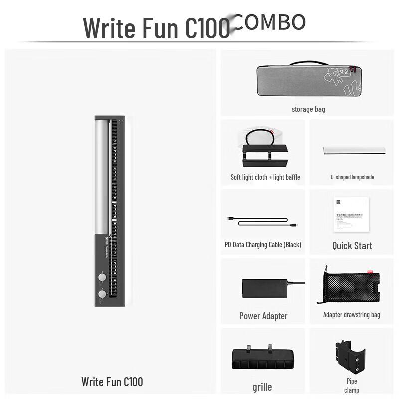 Zhiyun C100 RGB LED Video Light Stick