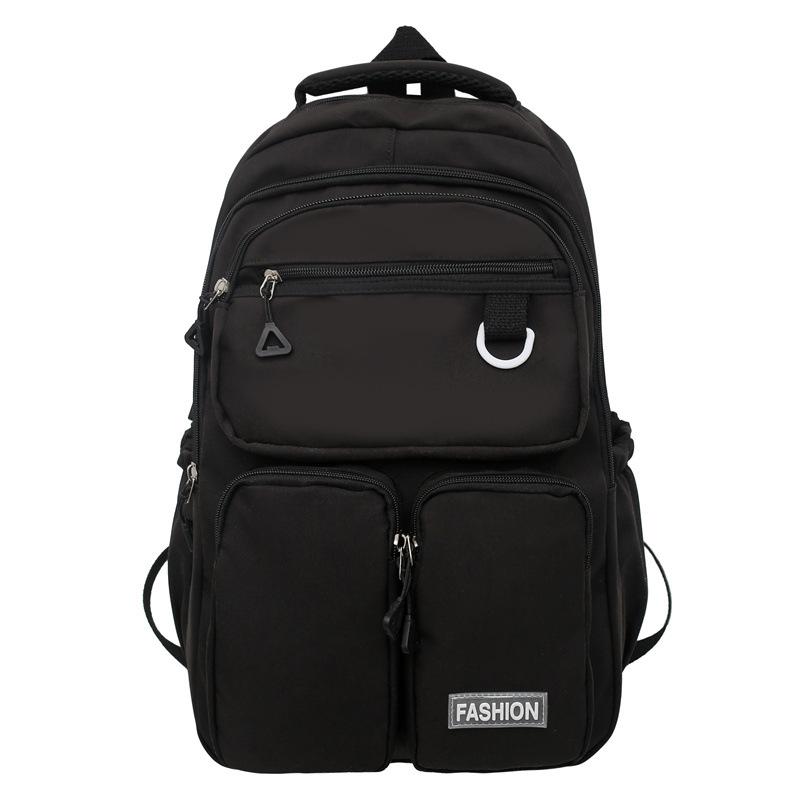 Schoolbag Large Capacity Outdoor Travel Bag Winter Casual Backpack Korean Version Fashion Campus Style Student Schoolbag Lightweight Weight Weight