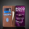 Magnetic Attraction Leather Case for Xiaomi POCOPHONE POCO M7 Pro 5G Holster Flip Cover Case Wallet Phone Bags Capa Fundas Coque