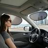 2pcs Anti-Glare Car Sunshade Effective UV Protection Clear Vision Sunlight Block for Safe Driving