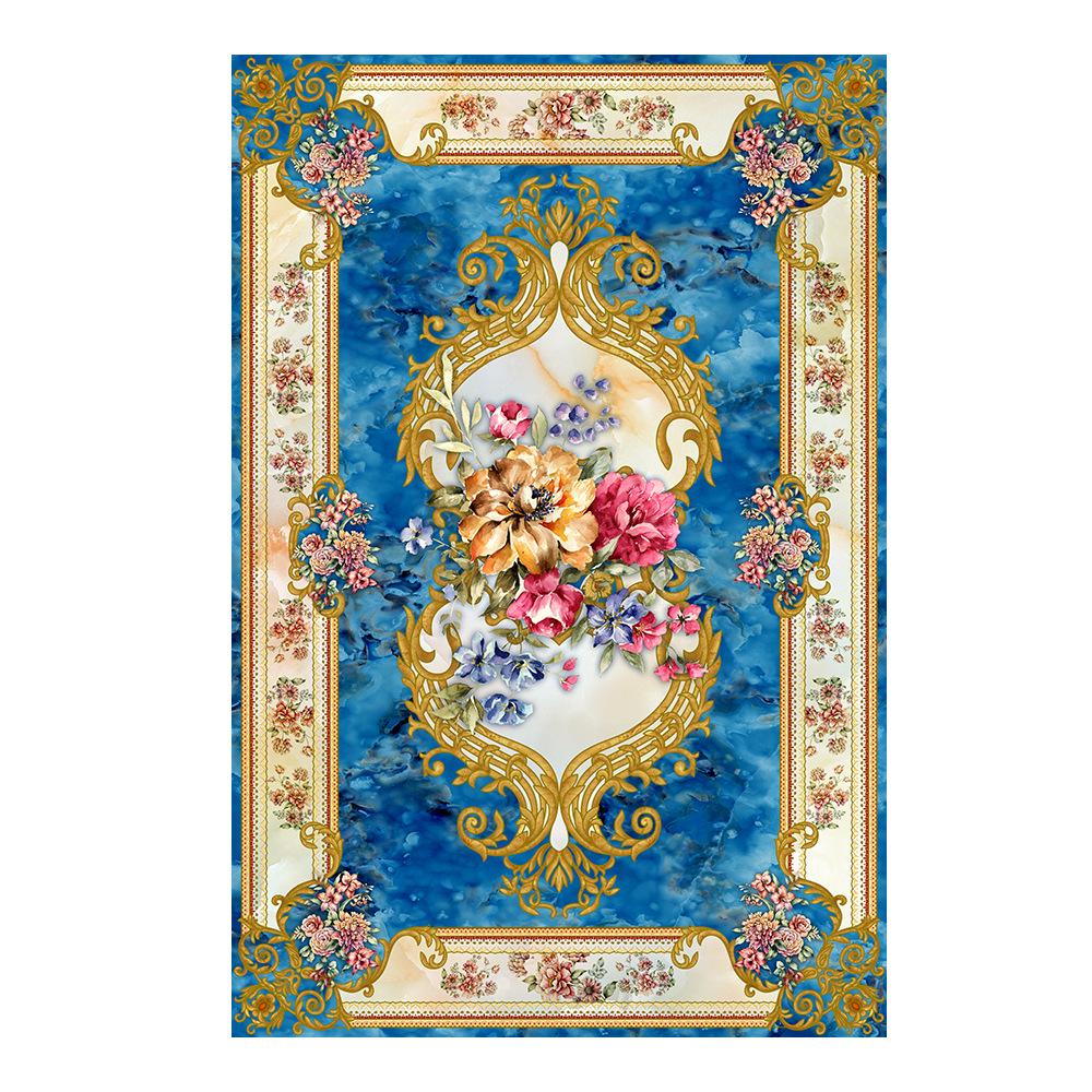 European Style Light Luxury Sofa Carpet for Living Room or Bedroom