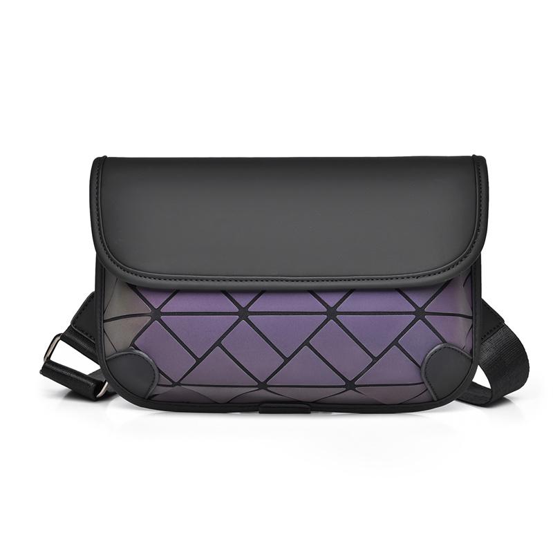 Plaid Brust Tasche Handy Tasche herren Umhängetasche Schulter Tasche