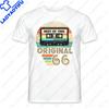 Original 60th Birthday Best of 1966 Limited Edition Retro Audio Tape Tshirt Casual Fashion Loose Harajuku Hip Hop Unisex Unisex Tees