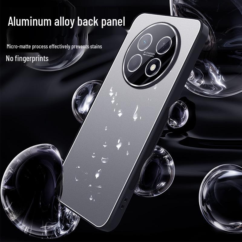 Enjoy 90 Pro Max Huawei 90 Plus Case: Built-in Lens Film, Metal Frosted, Full Coverage, Anti-Drop