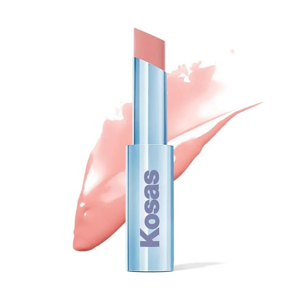 KOSAS Moisturizing Lip Shine 1 Pack Baby Rose Wet Stick