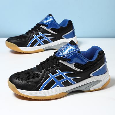 New Badminton Shoes Beef Tendon Sole Volleyball Shoes Men and Women Adult Middle School Students Sports Shoes Tennis Table Tennis Shoes Men