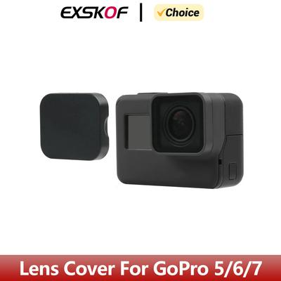Objektivabdeckung Weiche Gummi Schutzkappe Objektivhülle Für GoPro Hero 7 6 5 Actionkamera Zubehör