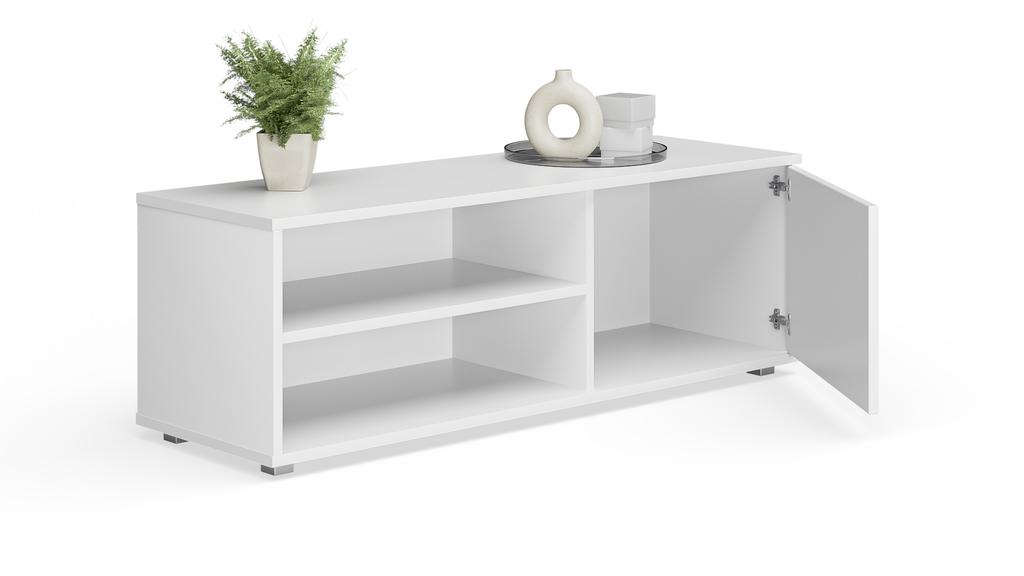VIVA 110 cm RTV cabinet - White