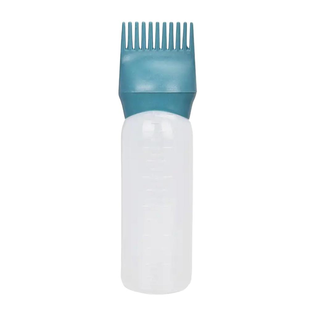Hairdressing Cleaning Shampoo Bottle Comb Teeth Hair Bottle Cream Color Scale Perm Bottle