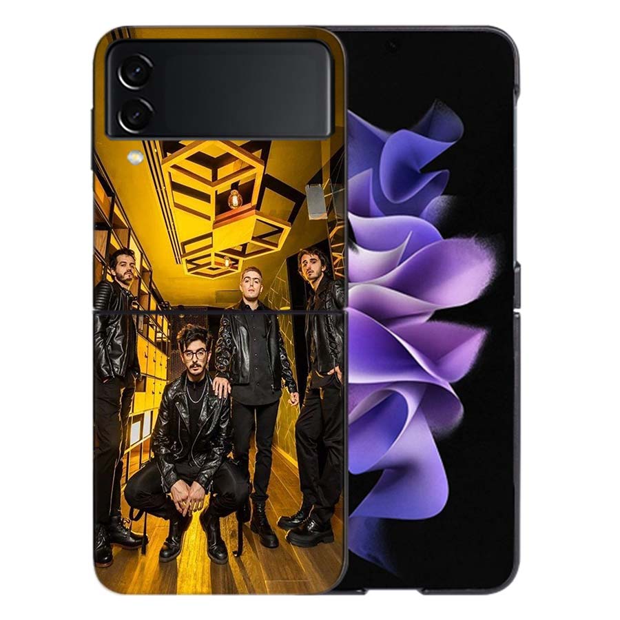 M-Morat Band Phone Case For Samsung Z Flip 6 7 5G Galaxy Z Flip 5 4 3 5G Cases Shockproof Hard Cover TPU