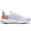 Li Ning YueYing Élément Tissu Confortable Amorti Antidérapant Rebond Chaussures de Course Basses Homme Blanc Orange ARHS007-6