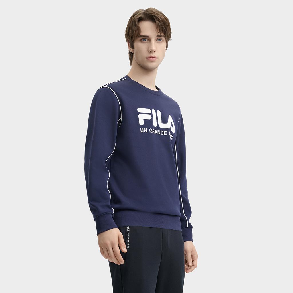 New FILA ORIGINALE Sweatshirt Men's Black Ink F11M449211FDB