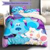 Set cu cuvertură de pat cu model Scooby-Doo Decorațiune pentru casă Cadou (1 * husă de pilotă + 2 * fețe de pernă fără miez)
