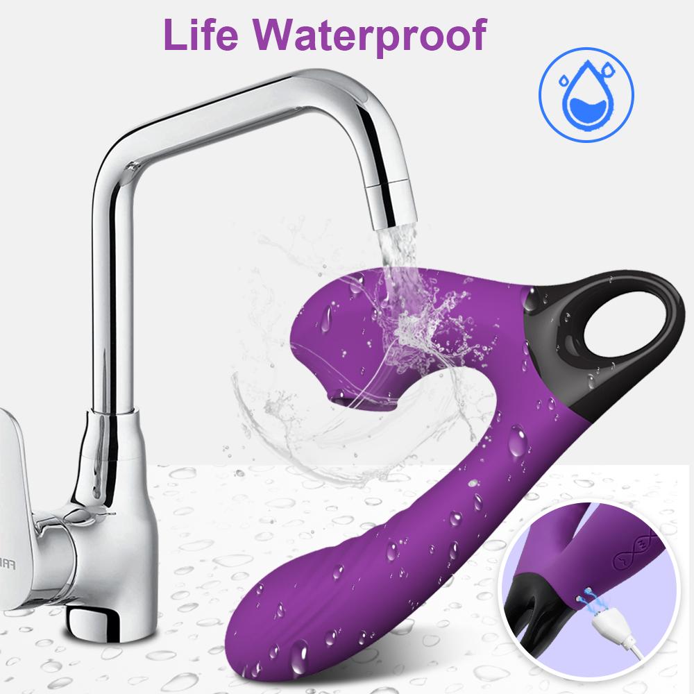 10 Sucking and Vibration Modes Powerful Female Masturbator G Spot Clitoris Dildo Stimulator Vibrator Sex Toy for Adult Women