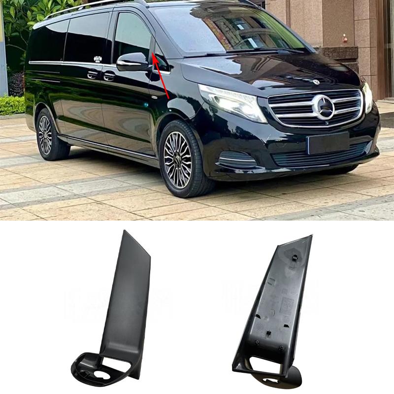 Front Window Triangle Trim Plate Mirror Garnish Panel Base Holder for Mercedes-Benz Vito W447 2016 -