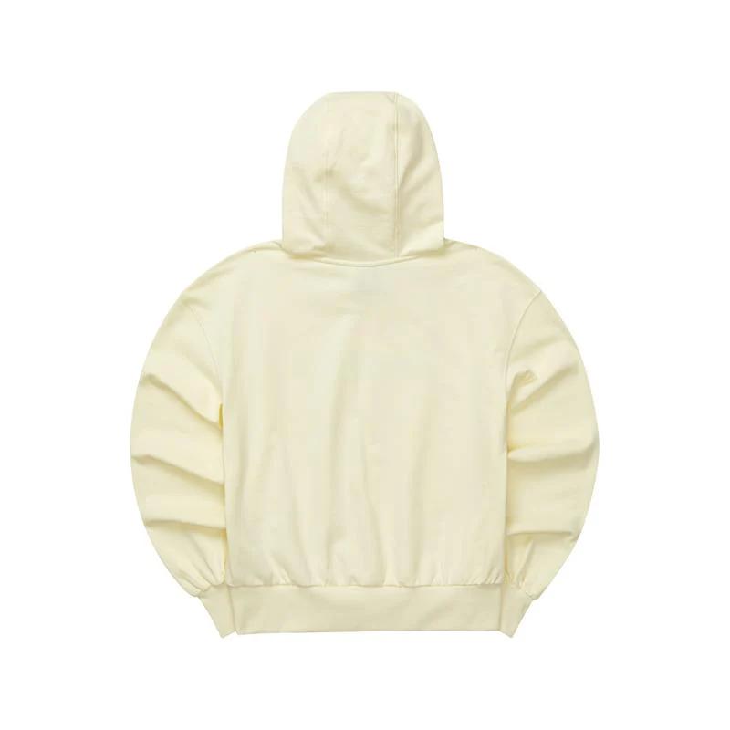 Skechers Lettered Hooded Pullover Loose Sports Sweatshirt Women sweatshirt Transparent-Yellow L124W058-0218