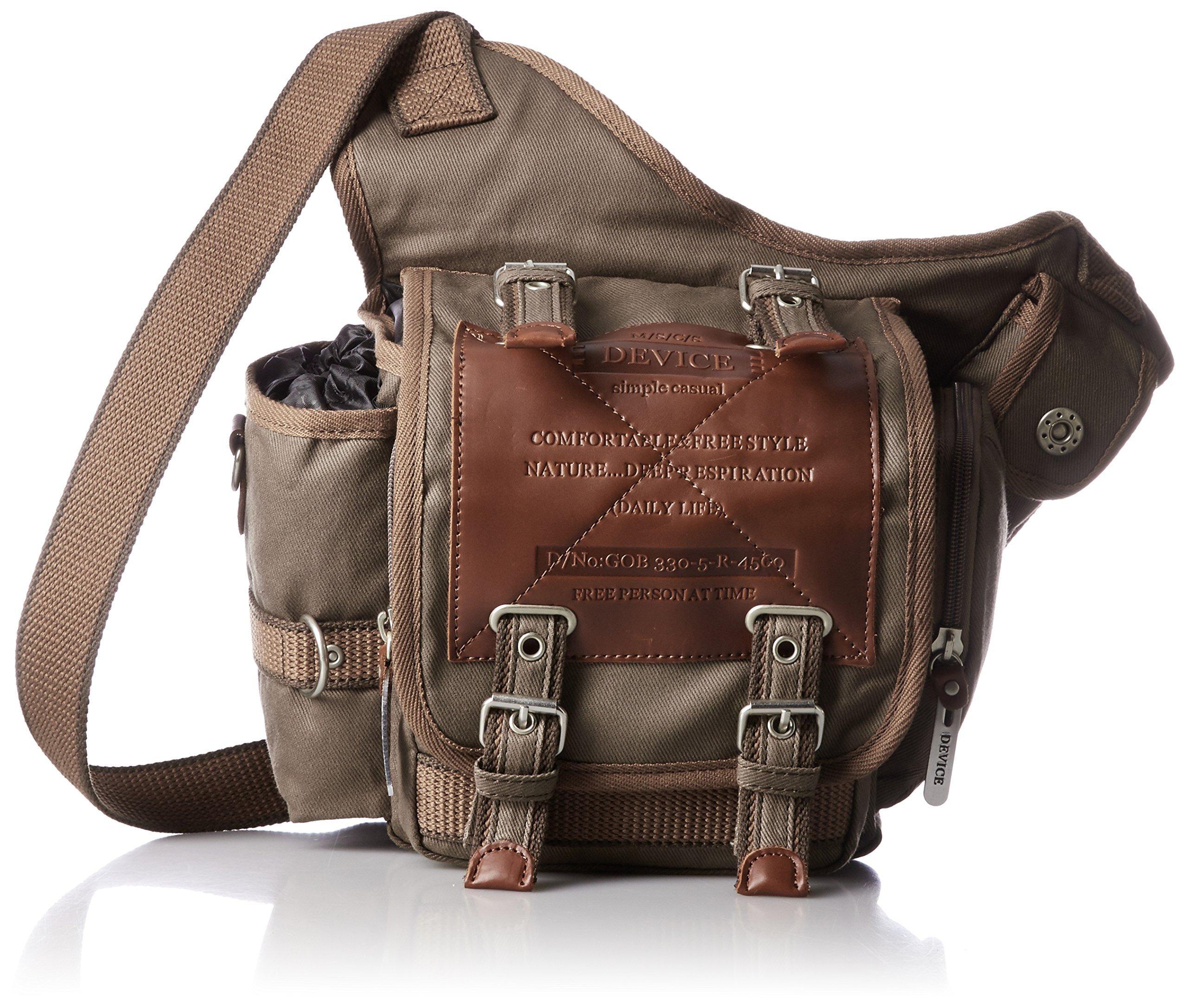 

Сумка DEVICE Work Body через плече - хакі хакі