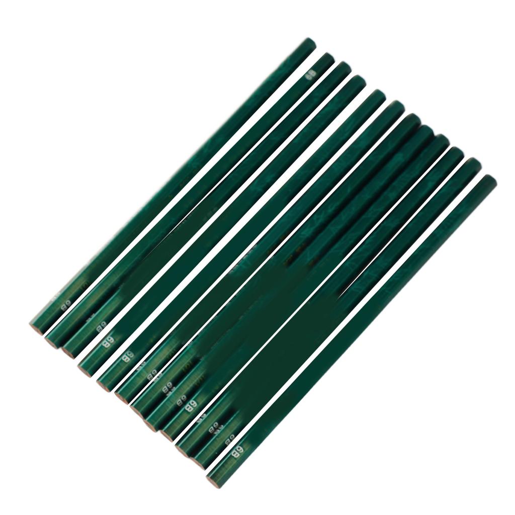 6B Drawing Pencils Drop Resistant Professional Portable Graphite Pencil Set for Sketching Shading