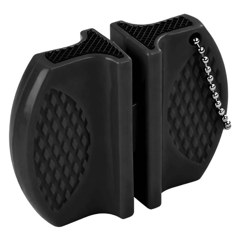 Compacts Multifunctional Knifed Sharpener With Safety Lock For Outdoor Tool And Camping Gears