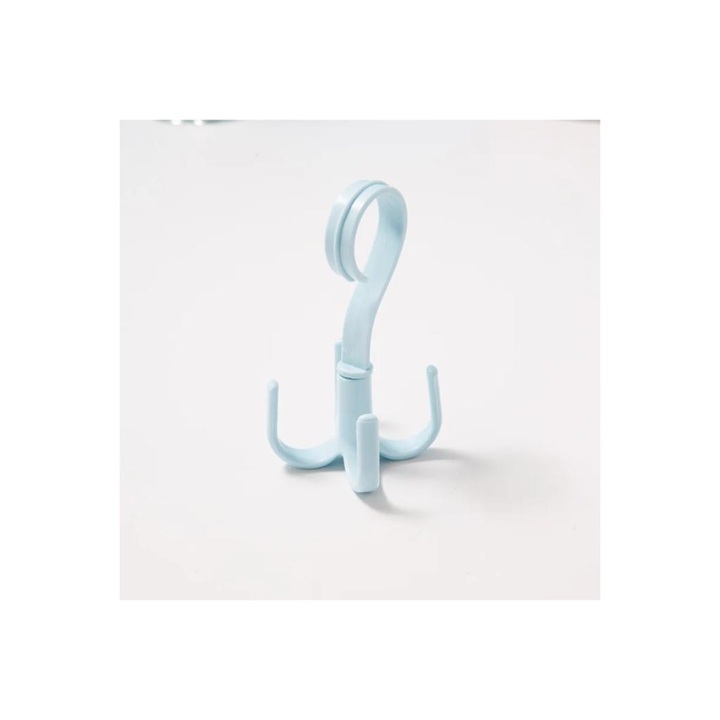 3szt. Kreatywne wielofunkcyjne obrotowe haki z czterema pazurami wieszaki na ubrania wieszaki na ubrania wieszaki na ubrania wieszaki na ubrania